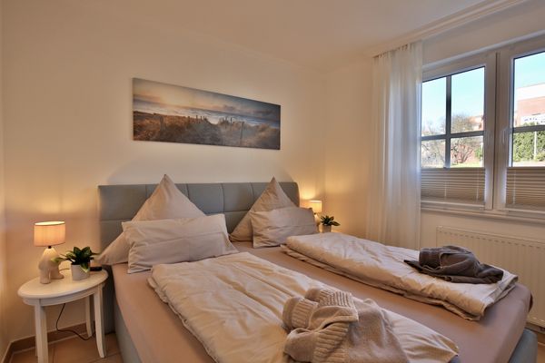 Villa Vivaldi Ferienwohnung 3 Wangerooge - Schlafzimmer