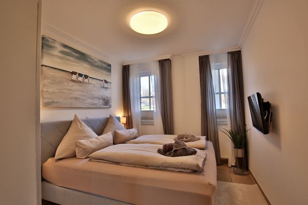 Villa Vivaldi Ferienwohnung 3 Wangerooge - Schlafzimmer