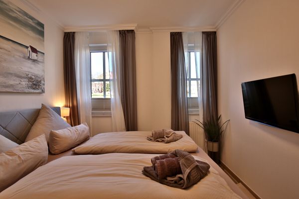Villa Vivaldi Ferienwohnung 3 Wangerooge - Schlafzimmer