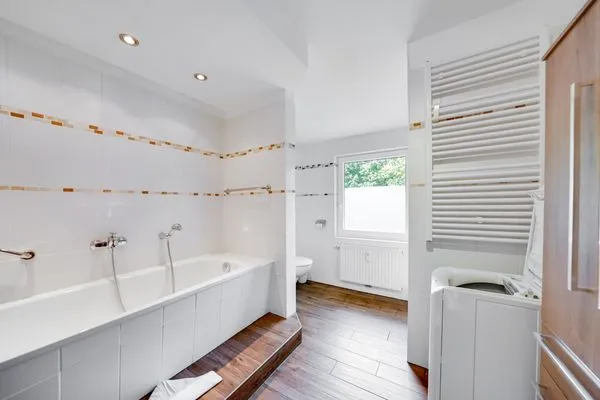 Badezimmer  Wald & Meer Apartments, FeWo I: Waldgeflüster