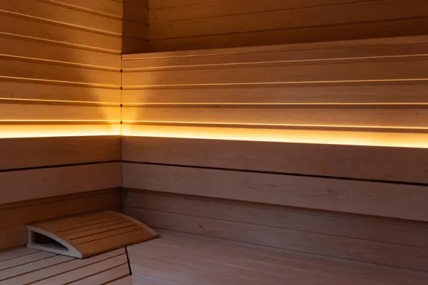 Sauna  Wald & Meer Apartments, FeWo II: Waldblick