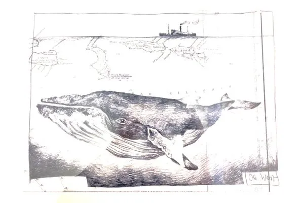 Dekoratives Detail  Lunas Meerblick