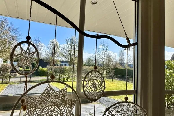  EuroParcs Schoneveld / Breskens Huis Zeemeeuw mit Zaun Haus Nr. J250