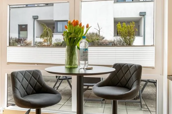 Ferienhaus Bahnhofstrasse Ferienwohnung Morgensonne Langenargen - Wohnbereich