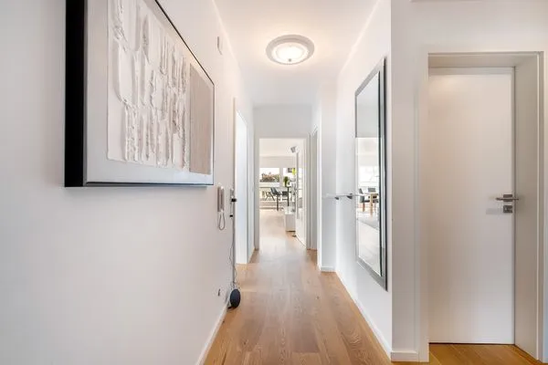 Ferienhaus Bahnhofstrasse Ferienwohnung Morgensonne Langenargen - Flur