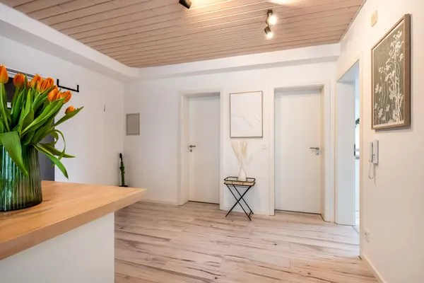 Ferienhaus Bahnhofstrasse Ferienwohnung Abendsonne Langenargen - Flur