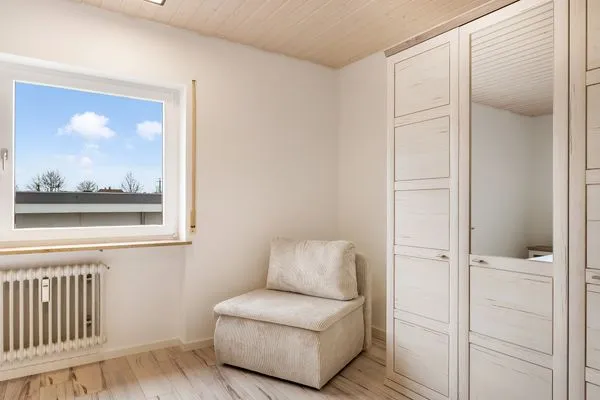 Ferienhaus Bahnhofstrasse Ferienwohnung Abendsonne Langenargen - Schlafzimmer 1