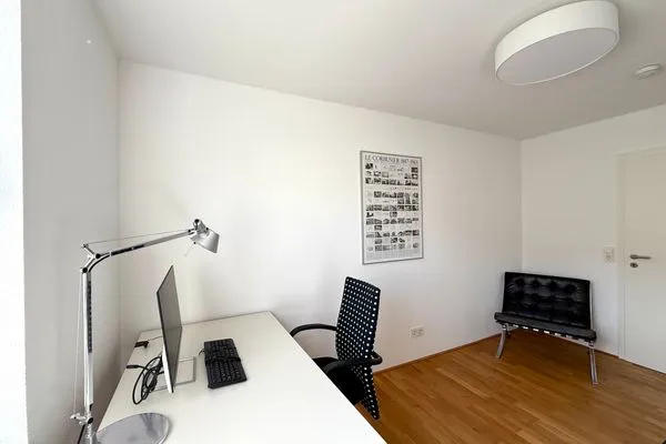 Multi-Fewo Haus Obere Ebenhalde Ferienwohnung ZOOM Wasserburg - Schlafzimmer 1 - Einzelbett