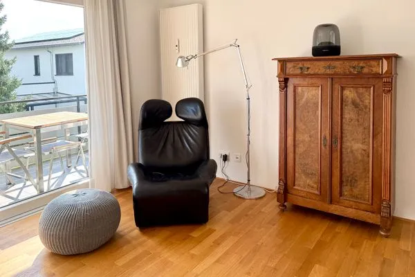 Multi-Fewo Haus Obere Ebenhalde Ferienwohnung ZOOM Wasserburg - Wohnzimmer