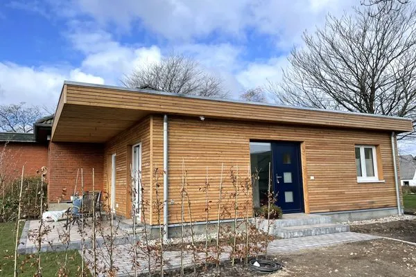 Hauseingang Landliv Stuuv  Ferienhaus Landliv Stuuv