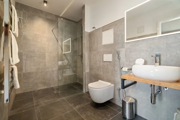 Ferienwohnung Windspiel Klink - Badezimmer  Windspiel