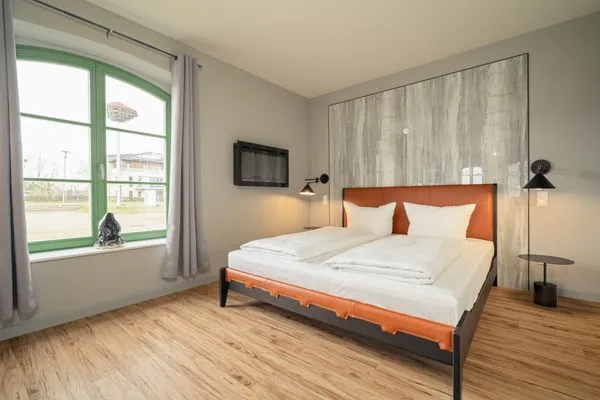 Ferienwohnung Windspiel Klink - Schlafbereich  Windspiel