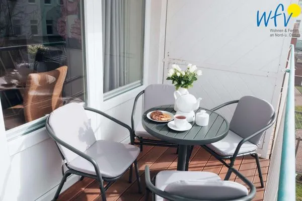 Balkon Appartement-Haus Regina Ferienwohnung zehn