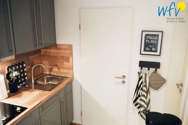 Küche / Küchenzeile Appartement-Haus Regina Ferienwohnung zehn