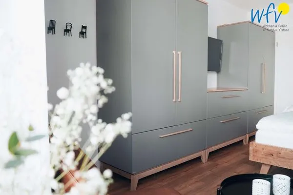 Schlafzimmer Appartement-Haus Regina Ferienwohnung zehn