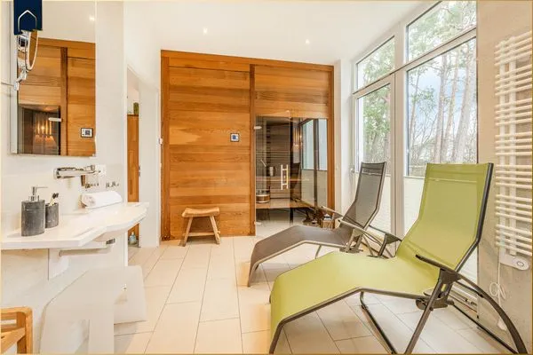 Badezimmer  Ferienhaus Lotsenstieg 13 a