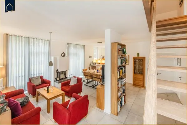 Wohnzimmer  Ferienhaus Lotsenstieg 13 a