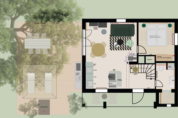  NORDGRÜN.1 Zingst - Grundriss