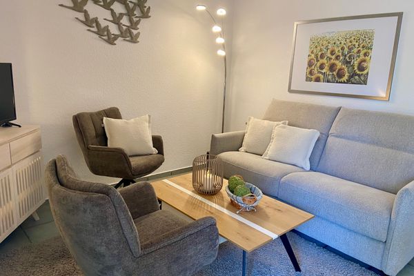 Achtern Diek Haus 9 Wohnung 2 Zingst - Wohnzimmer