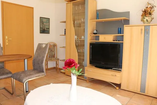 Sat-TV im Wohnzimmer  Haus Weststrand W2