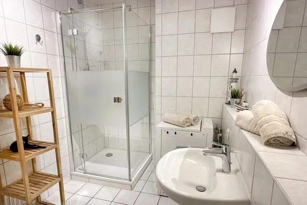 Dusche mit niedrigem Eintstieg  Reichenbach