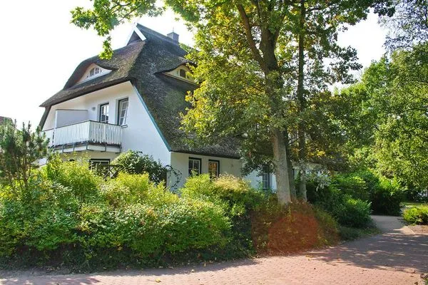 Aussenansicht des Hauses (Nordseite)  Darßer Wald