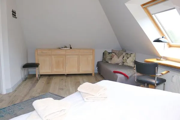 Liege als Aufbettung für die 5. Person Zum Leuchtturm Wohnung 9