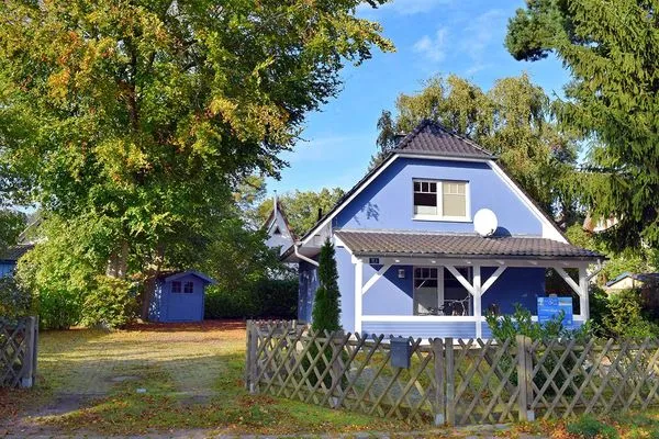 Außenansicht des Hauses mit überdachter Süd-Terrasse  Küstenwind