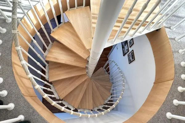 die Wendeltreppe Katharinas Ferienhaus Wohnung 3