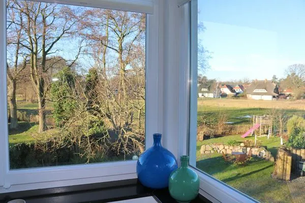 Blick aus den Küchenfenstern Haus Gretchen Turm