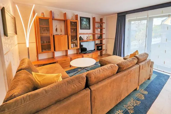 geräumiges Wohnzimmer  Haus Svea