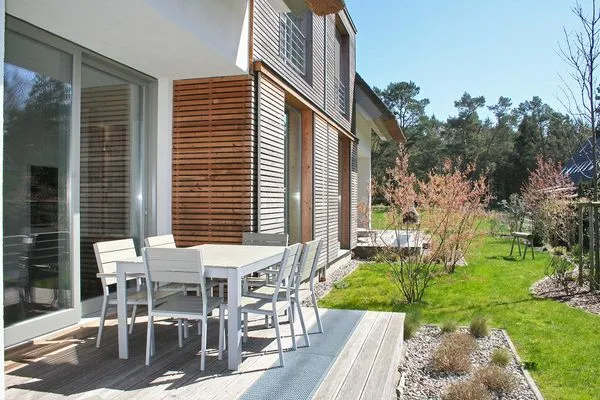 Terrasse und Garten  Achternhus Fiete
