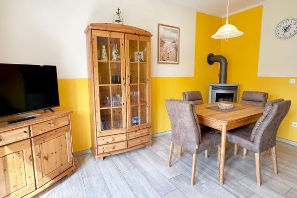 TV und Kamin  Hinter den Dünen - W86