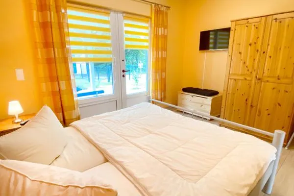 Zugang zur zweiten Terrasse, direkt vom Schlafzimmer aus  Hinter den Dünen - W86