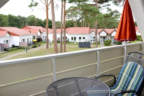 Balkon mit Blick auf die Anlage Hinter den Dünen  Hinter den Dünen - W87