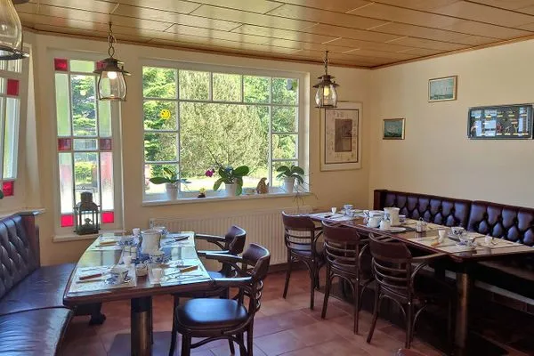 die Frühstücksveranda Haus Kleist Zimmer 2