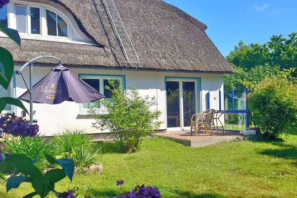 kleine private Terrasse Haus Kleist Wohnung 3