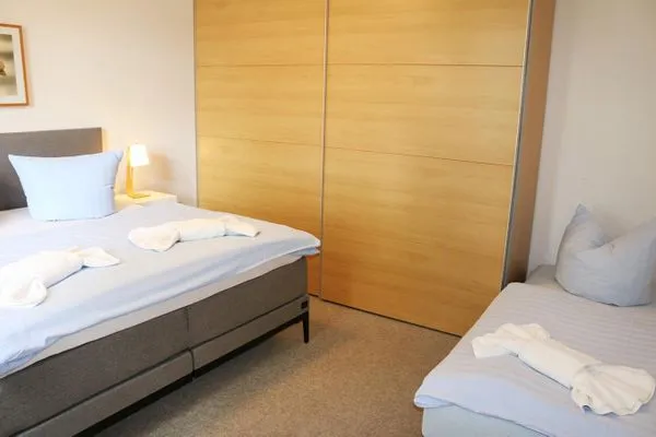 Sessel aufgebettet Katharinas Ferienhaus Wohnung 2