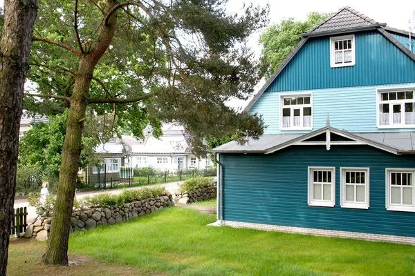 Westseite des Hauses Katharinas Ferienhaus Wohnung 2