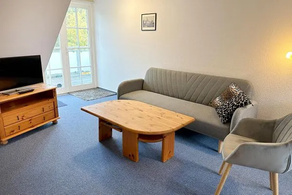 Zugang zum Zimmer über eine Außentreppe Haus Kleist Zimmer 4