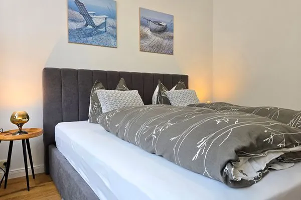 Schlafzimmer  Villa Seestern, Fewo 2 - Meerblick pur!