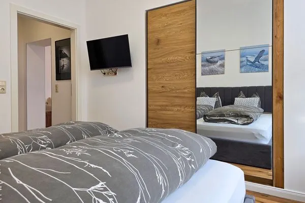 Schlafzimmer  Villa Seestern, Fewo 2 - Meerblick pur!