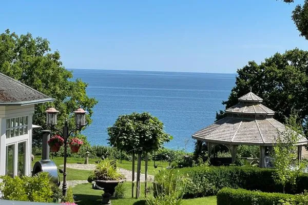 Garten  Villa Seestern, Fewo 2 - Meerblick pur!