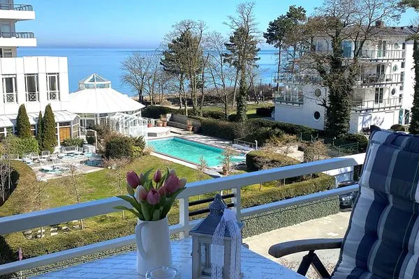   HAUS ANHOLT App. 39 - großzügige Studiowohnung in der Strandallee mit Teilmeerblick