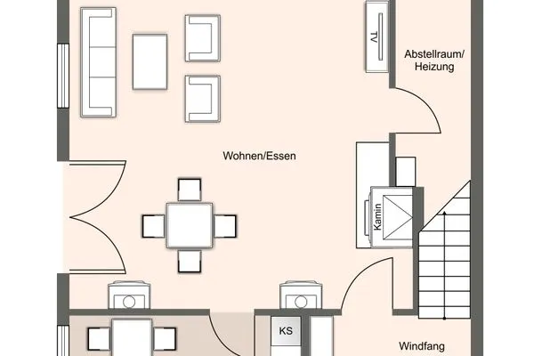 Reetdachhaus Fiskerhytte Reetdachhaus Fiskerhytte SPO Ording - 