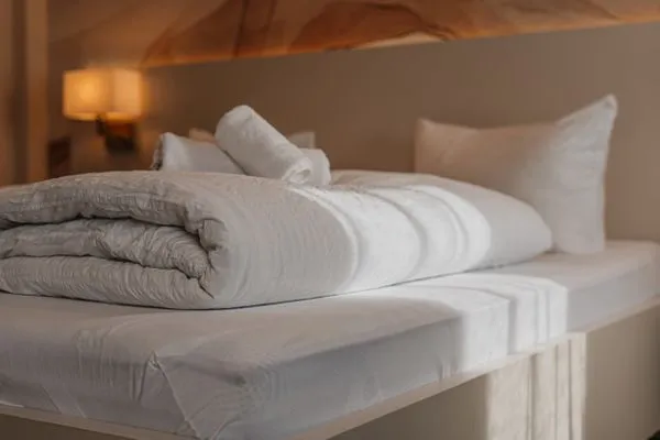 Schlafzimmer  Ferienwohnung Ostseekoje Eckernförde | Deine Auszeit: Strand- & stadtnah