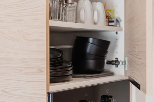 Küche / Küchenzeile  Ferienwohnung Ostseekoje Eckernförde | Deine Auszeit: Strand- & stadtnah