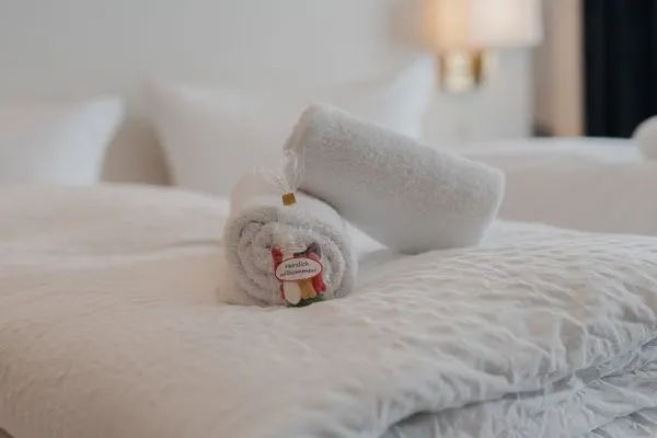 Schlafzimmer  Ferienwohnung Ostseekoje Eckernförde | Deine Auszeit: Strand- & stadtnah