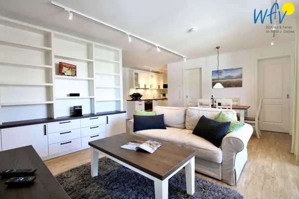 Wohnzimmer Villa Drees Ferienwohnung 8