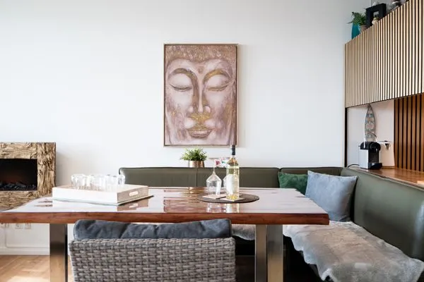 Wohnzimmer Ferienpark Sierksdorf Manjula